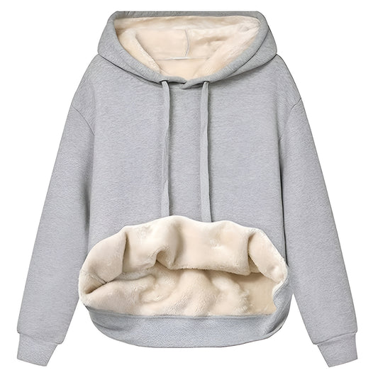 Maja | Ultimat Värme V-hals Hoodie