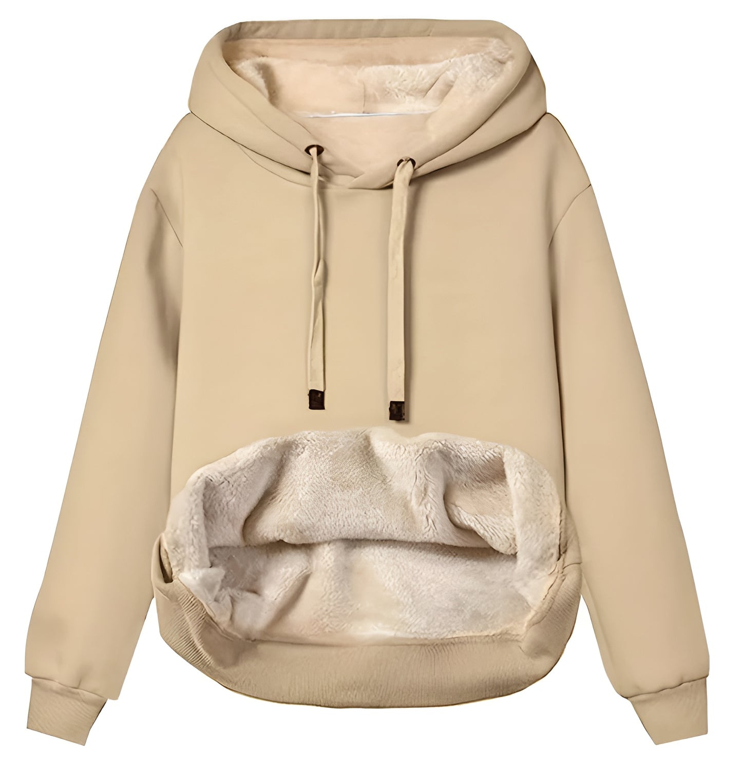 Maja | Ultimat Värme V-hals Hoodie