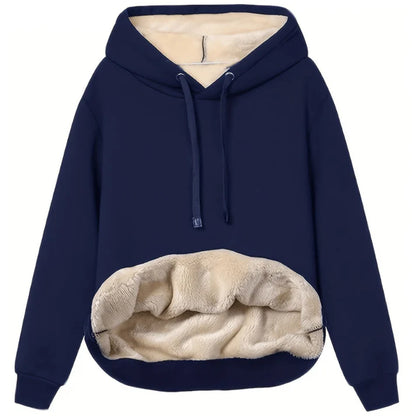 Maja | Ultimat Värme V-hals Hoodie