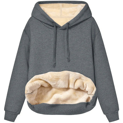 Maja | Ultimat Värme V-hals Hoodie