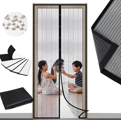 Magnetic Fly Curtain™ - Håll insekter ute, släpp in frisk luft!