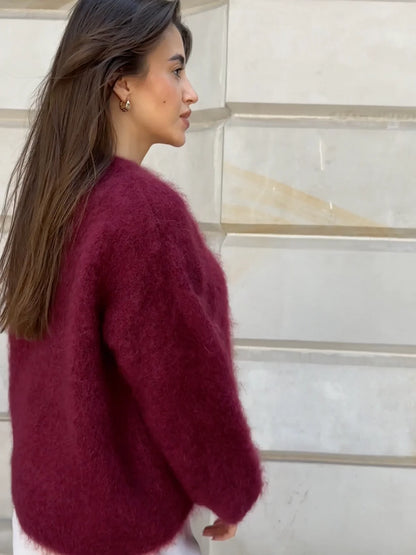 Astrid | Casual Chic Mohair Tröja