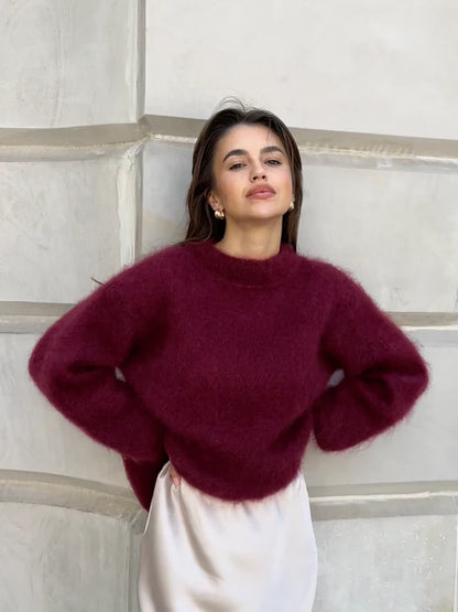 Astrid | Casual Chic Mohair Tröja