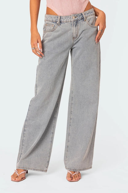 Virala fluga jeans™ - Hippa baggy jeans för alla tillfällen!