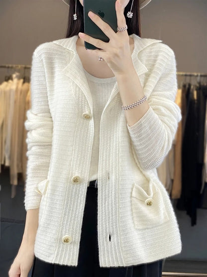 Elsa | Merinoull-Cardigan